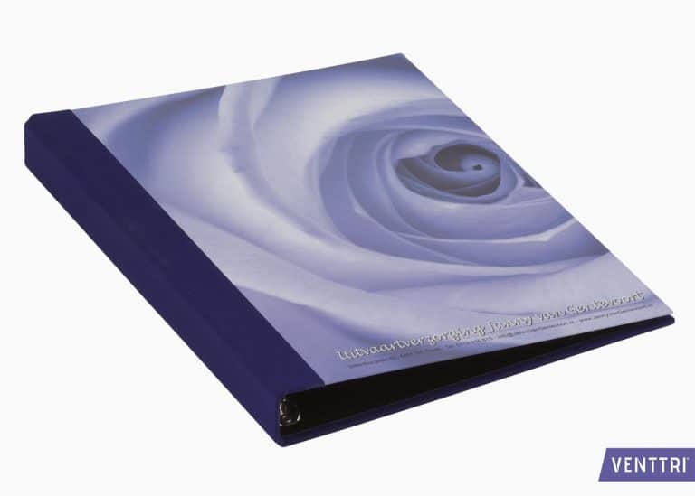 Condolence binder linen