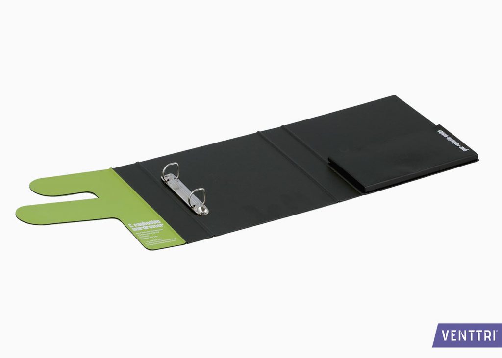 3flap binder with clasp Venttri