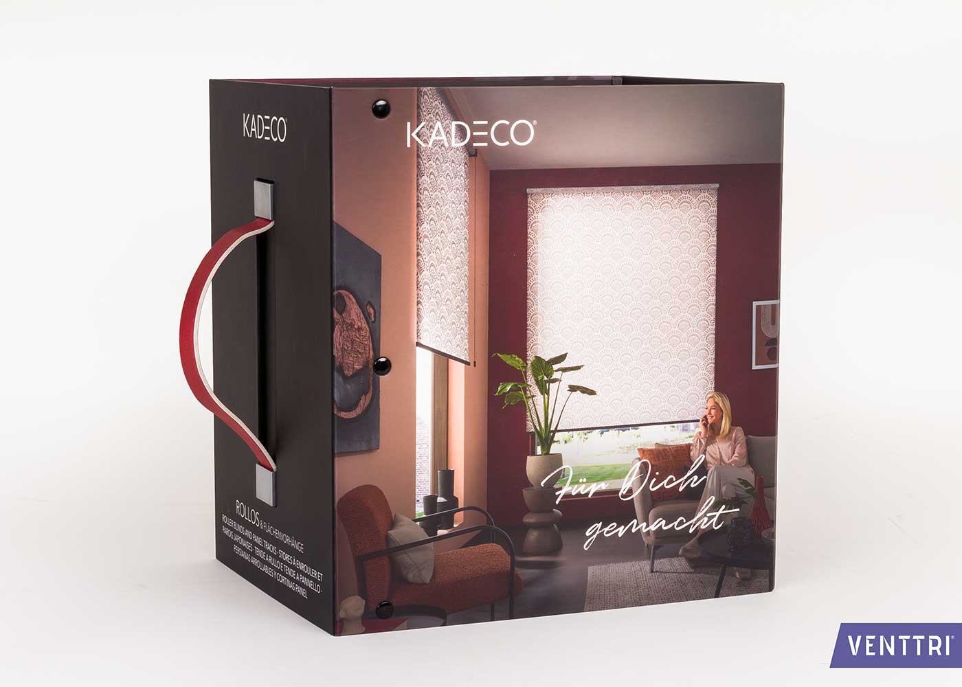 Custom roller blind collection book